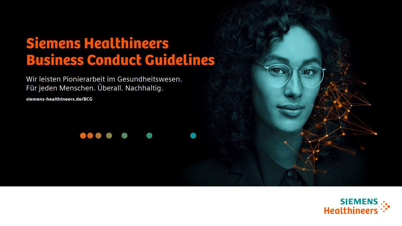 Titelseite der Business Conduct Guidelines