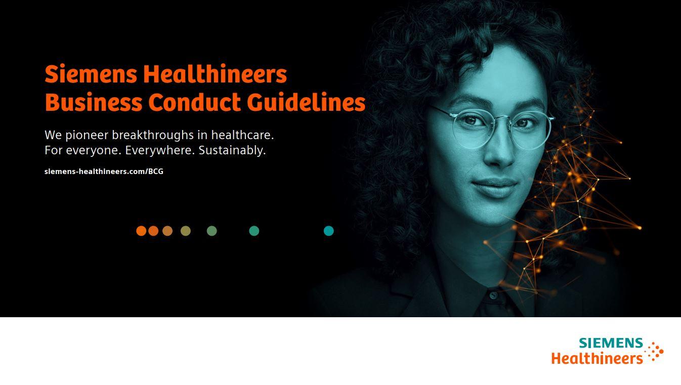 Title page of our Business Conduct Guidelines