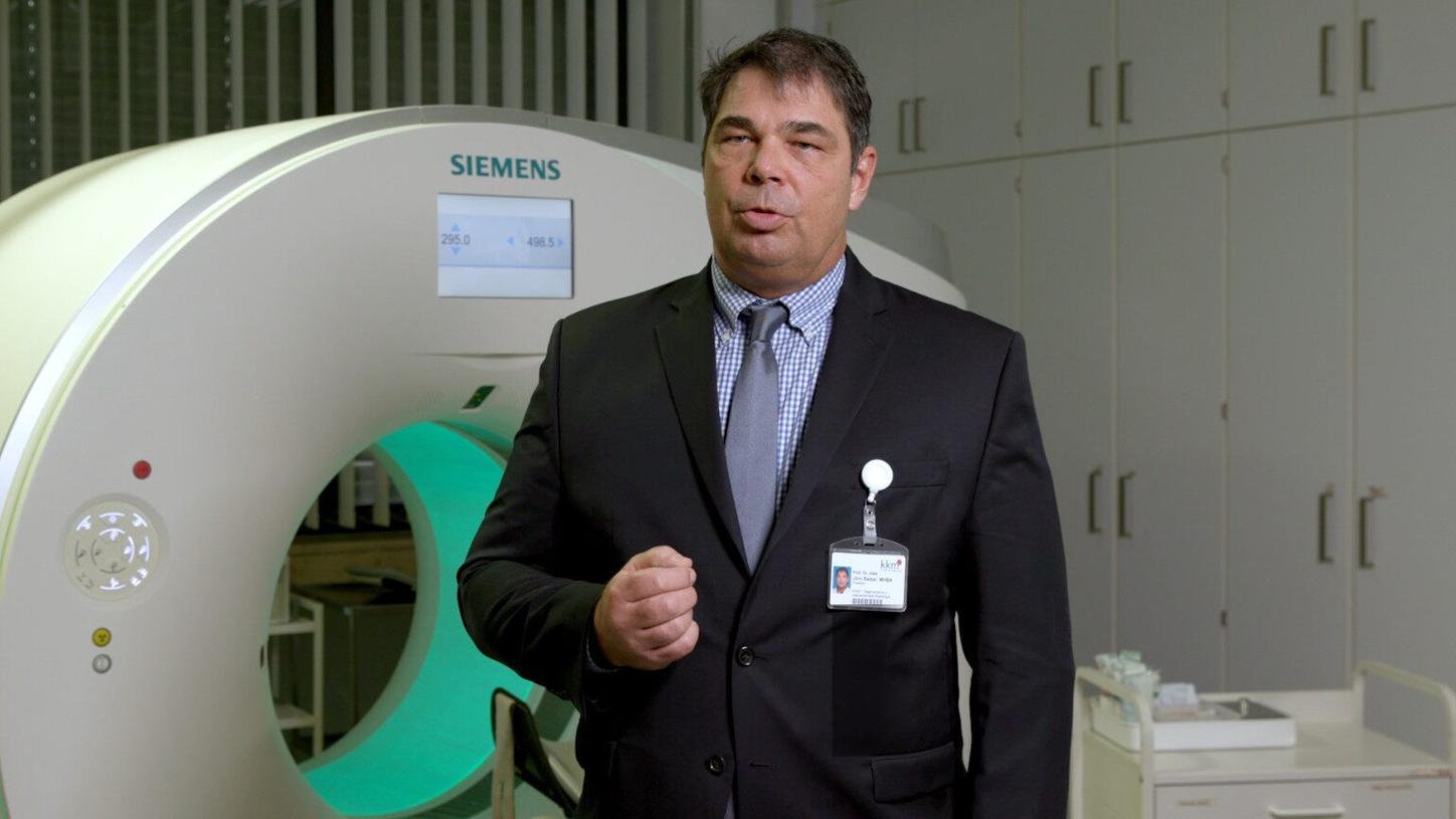 Dr. Jörn Balzer, Chefarzt und Ärztlicher Direktor im Katholischen Klinikum Mainz in der Klinik für Diagnostische und Interventionelle Radiologie