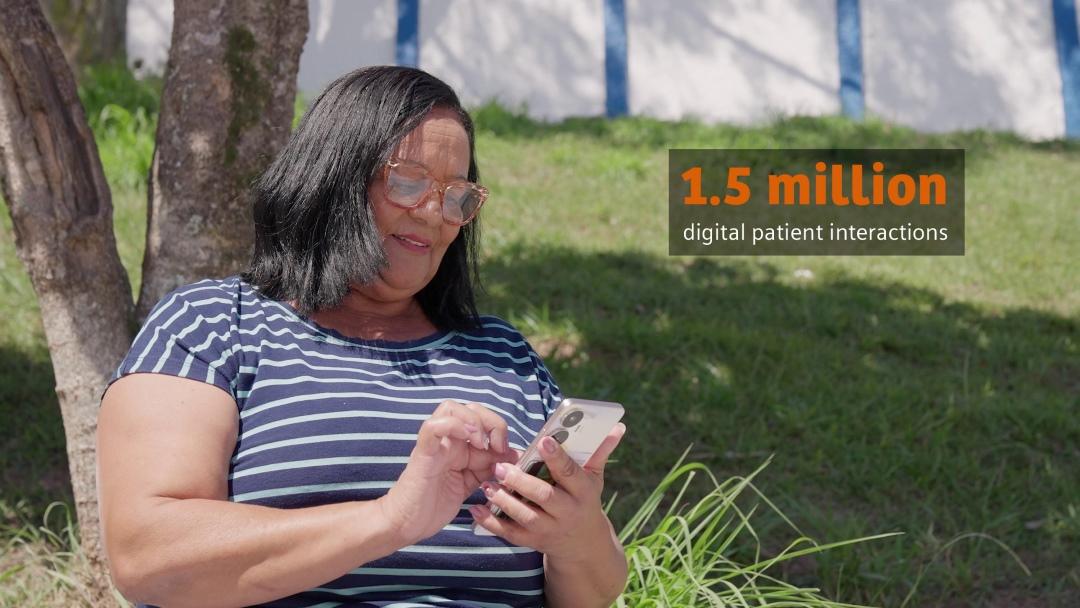 1.5 million digital patient interactions 