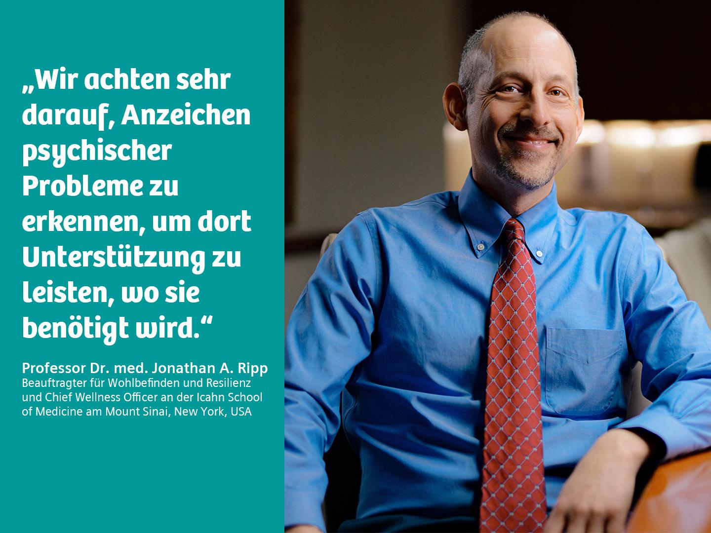 Dr. med. Jonathan A. Ripp in seinem Büro