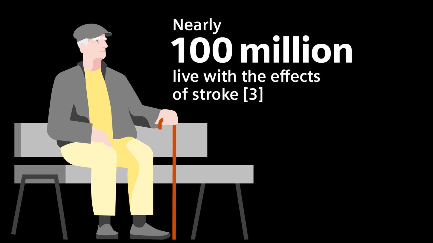 Nearly 100 million live with the effects of stroke