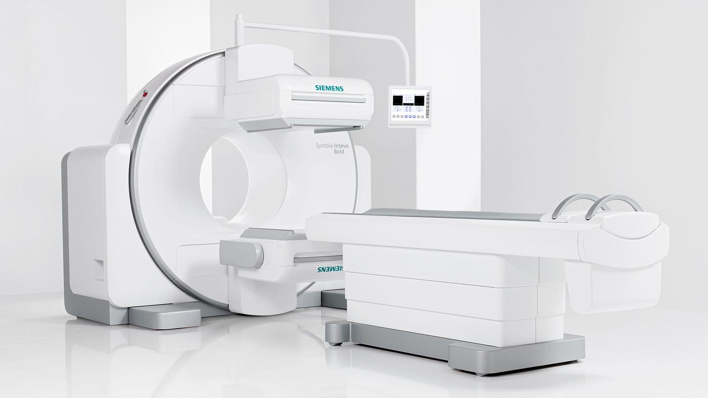 Siemens Healthineers nuclear medicine SPECT/CT scanner Symbia Intevo Bold