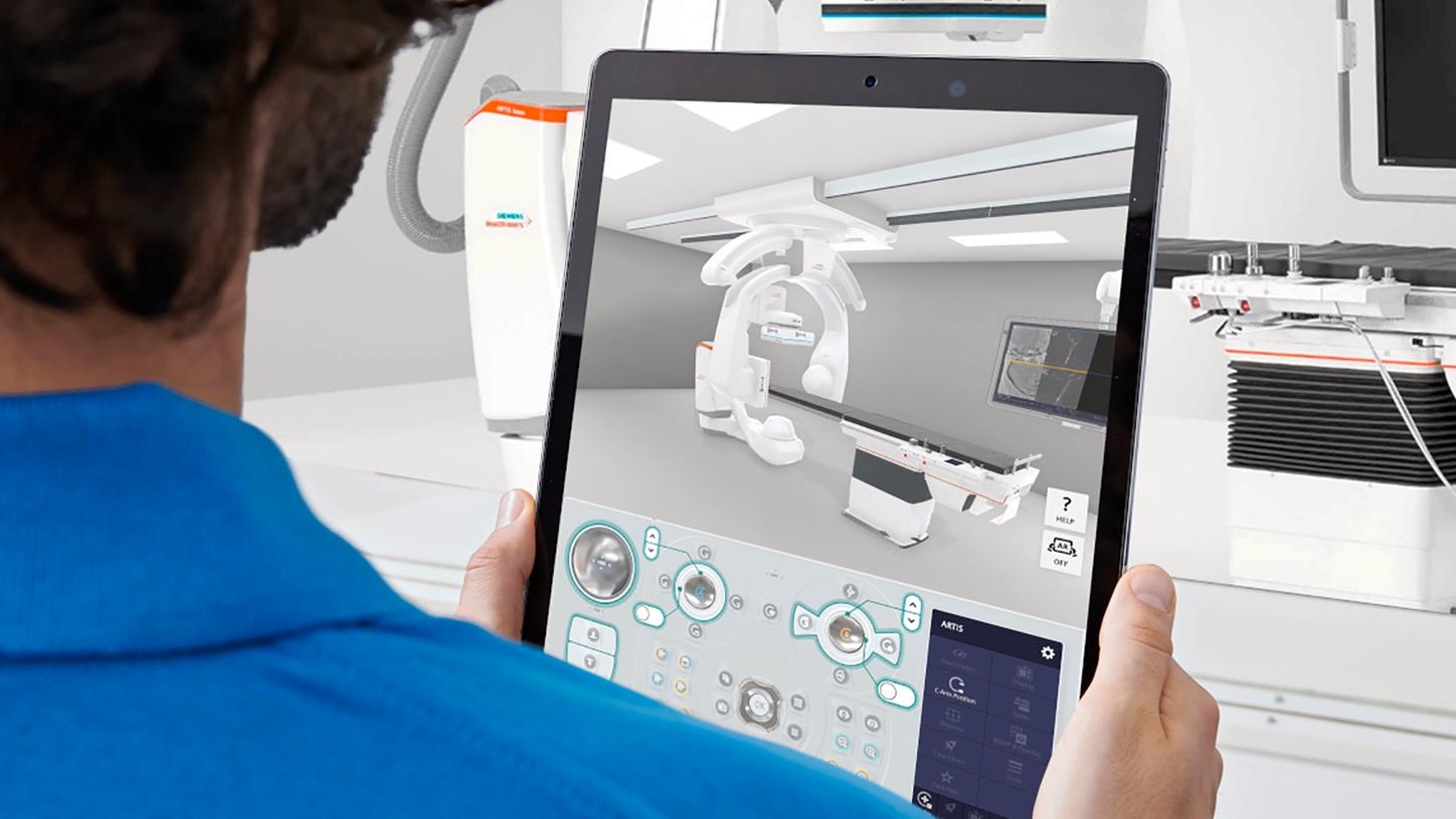 Virtual education solution for ARTIS systems