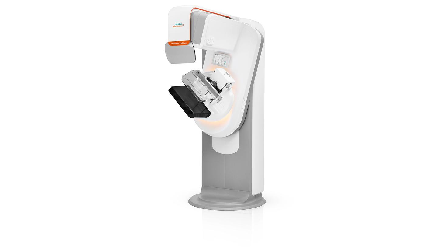 The new mammography and tomosynthesis system from Siemens Healthineers: MAMMOMAT B.brilliant.