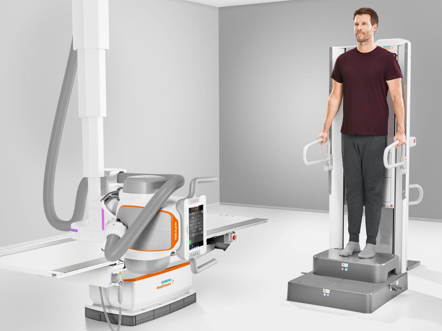 YSIO X.pree: The intelligent ceiling-mounted X-ray machine with myExam Companion