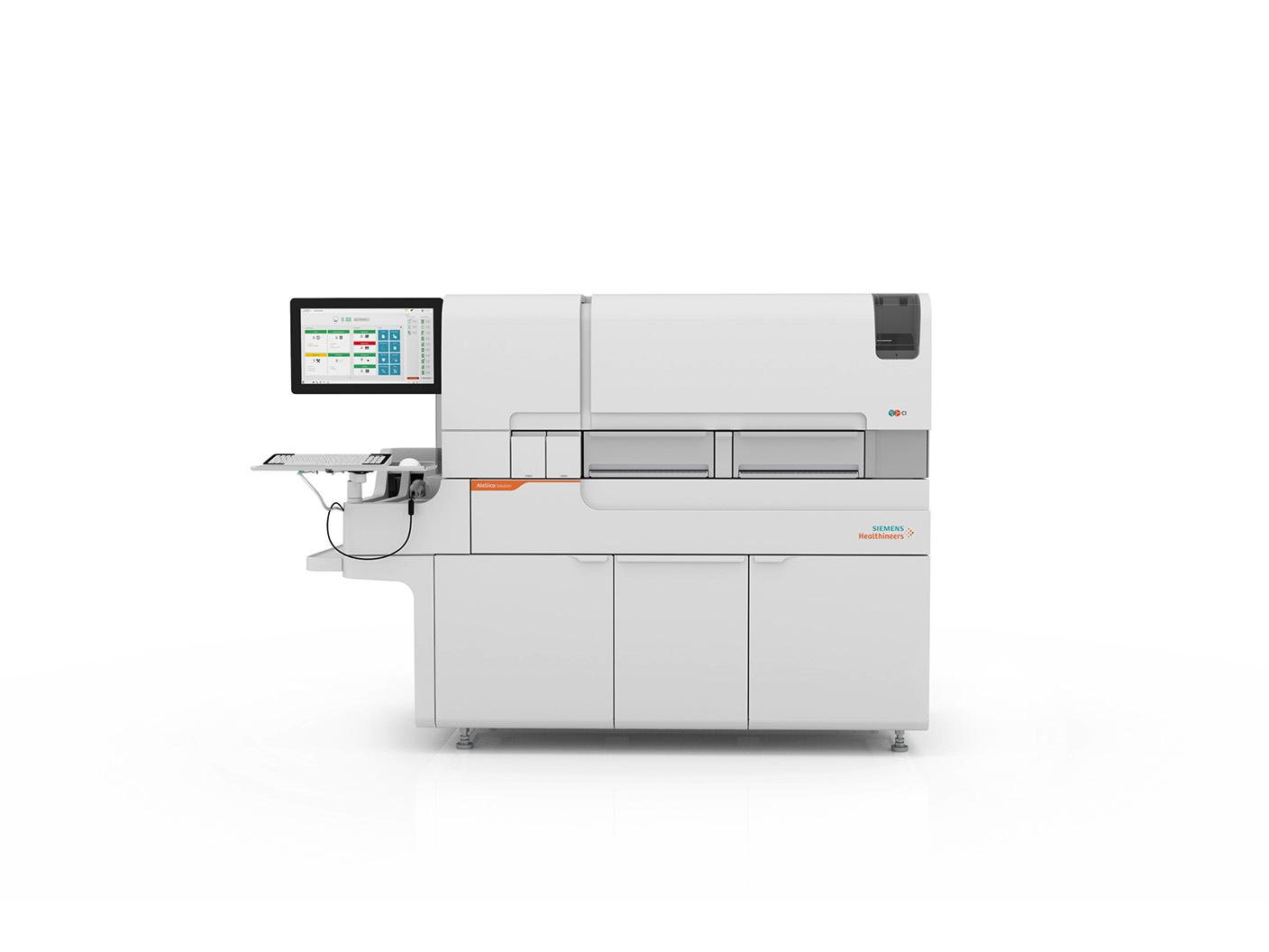 Atellica CI Analyzer shown from a direct front angle