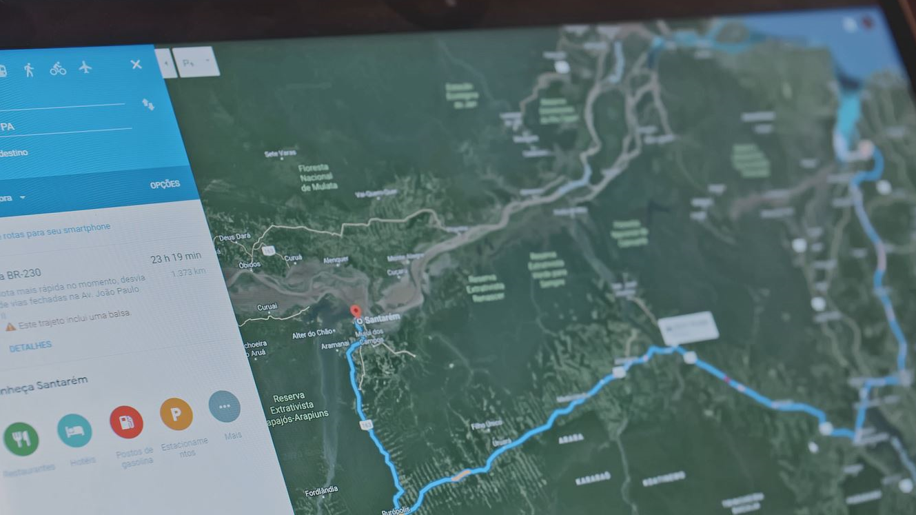 CT repair in rural Brazil: No easy trip, map showing directions